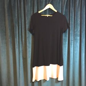 Color Block Swing Dress